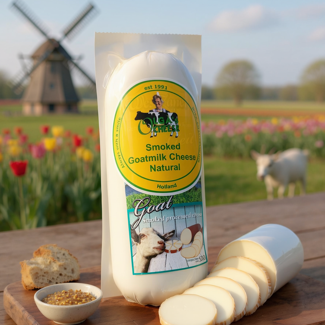 Smoked Goat — cheese used in Smoked Goat Cheese & Chili Croquettes
