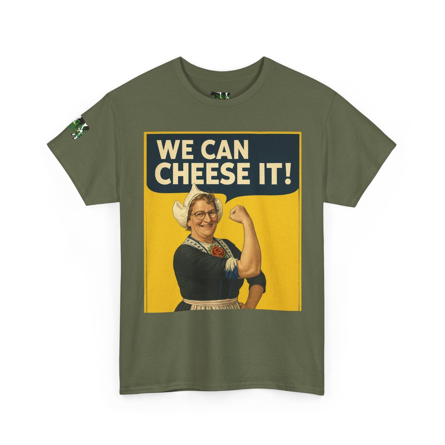 We Can Cheese It! Vintage Rosie-Inspired Cheese Lover T-Shirt
