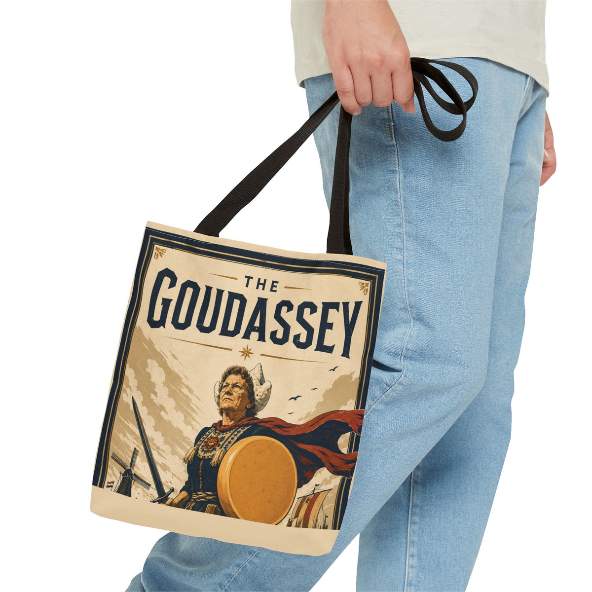 Tote Bag — "The Goudassey" Vintage Viking Cheese Festival Tote