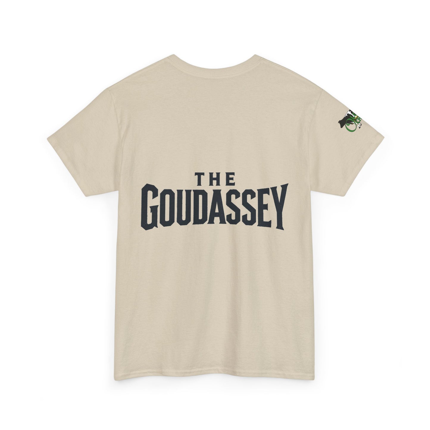 Viking Cheese Warrior T-Shirt — “The Goudassey” Graphic Tee