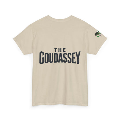 Viking Cheese Warrior T-Shirt — “The Goudassey” Graphic Tee