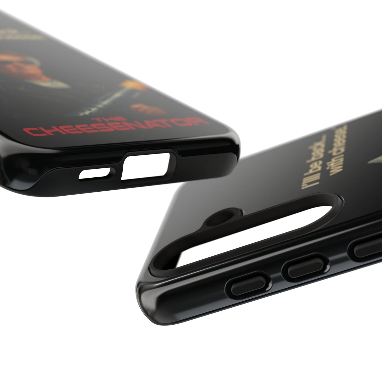 The Cheesenator Phone Case – “I’ll Be Back…With Cheese” Tough Protective Cover