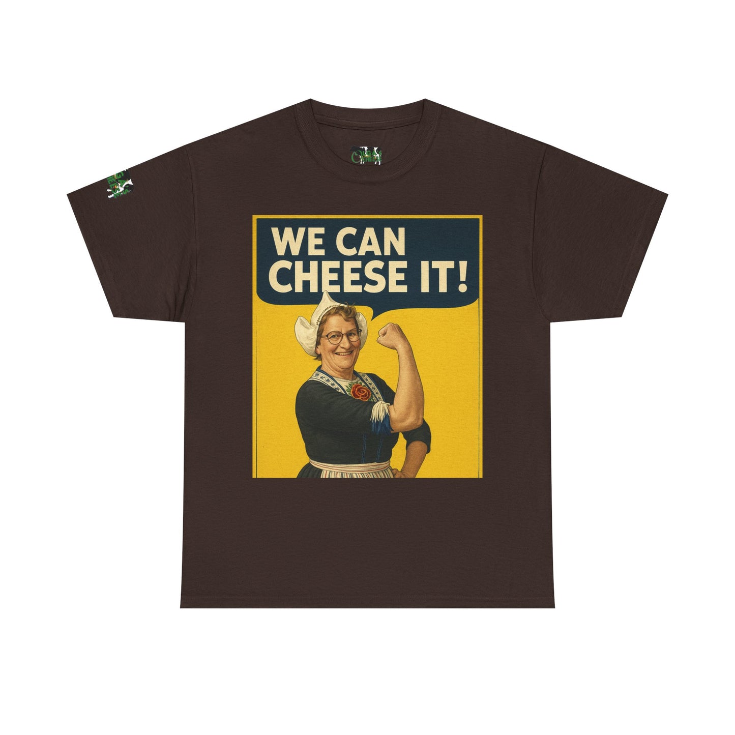 We Can Cheese It! Vintage Rosie-Inspired Cheese Lover T-Shirt
