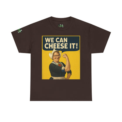 We Can Cheese It! Vintage Rosie-Inspired Cheese Lover T-Shirt