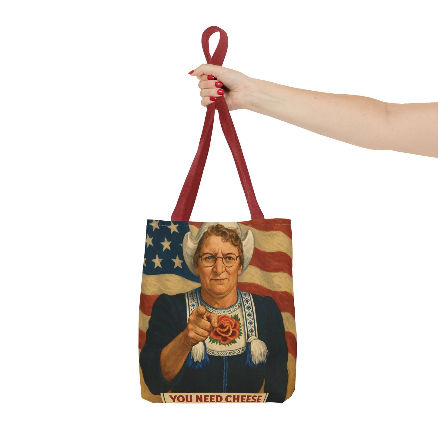 Cheese Lover Tote Bag - Authentic Olga's Merch