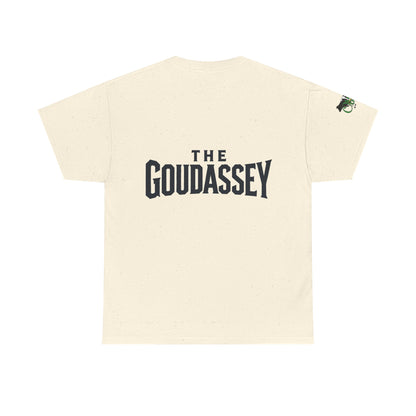 Viking Cheese Warrior T-Shirt — “The Goudassey” Graphic Tee