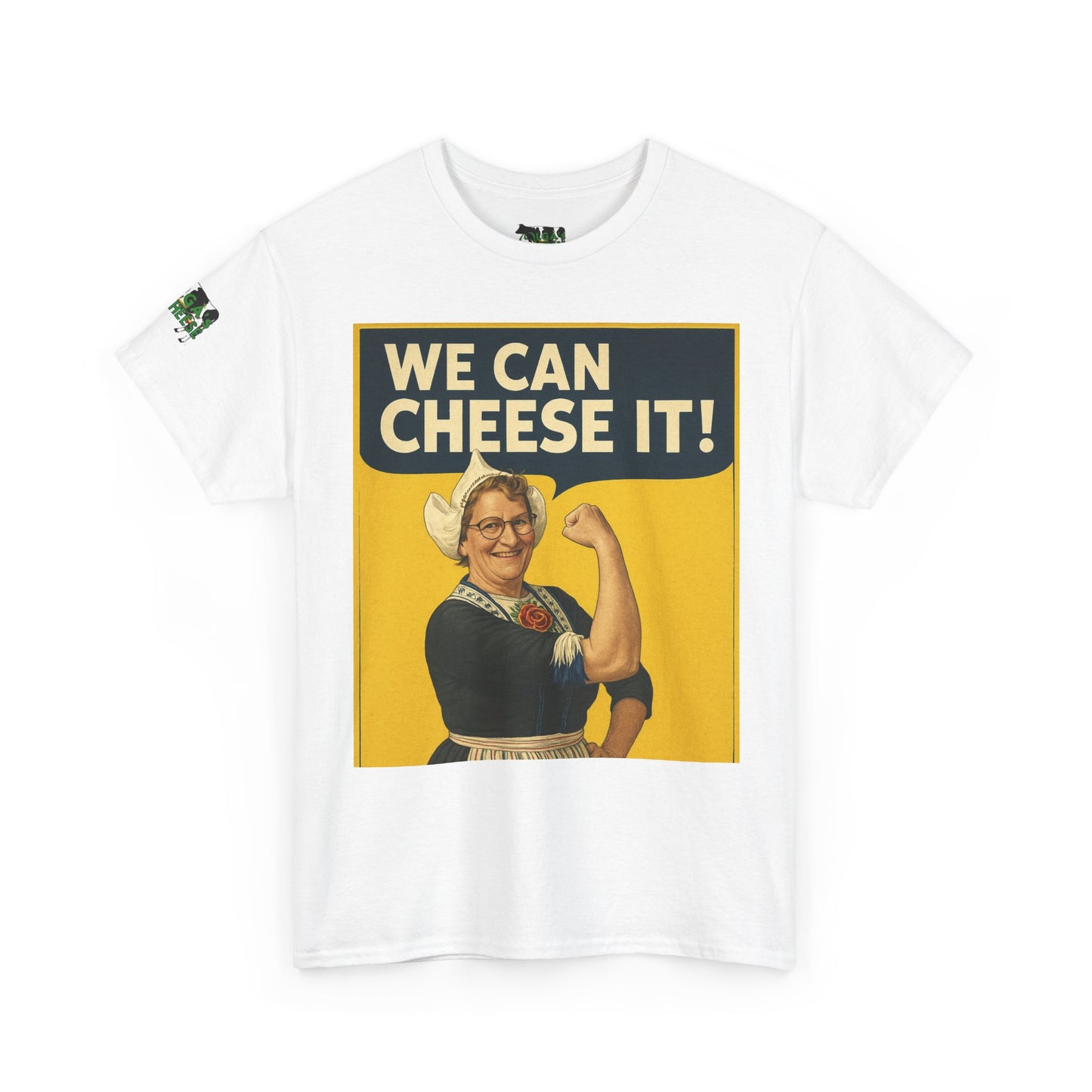 We Can Cheese It! Vintage Rosie-Inspired Cheese Lover T-Shirt