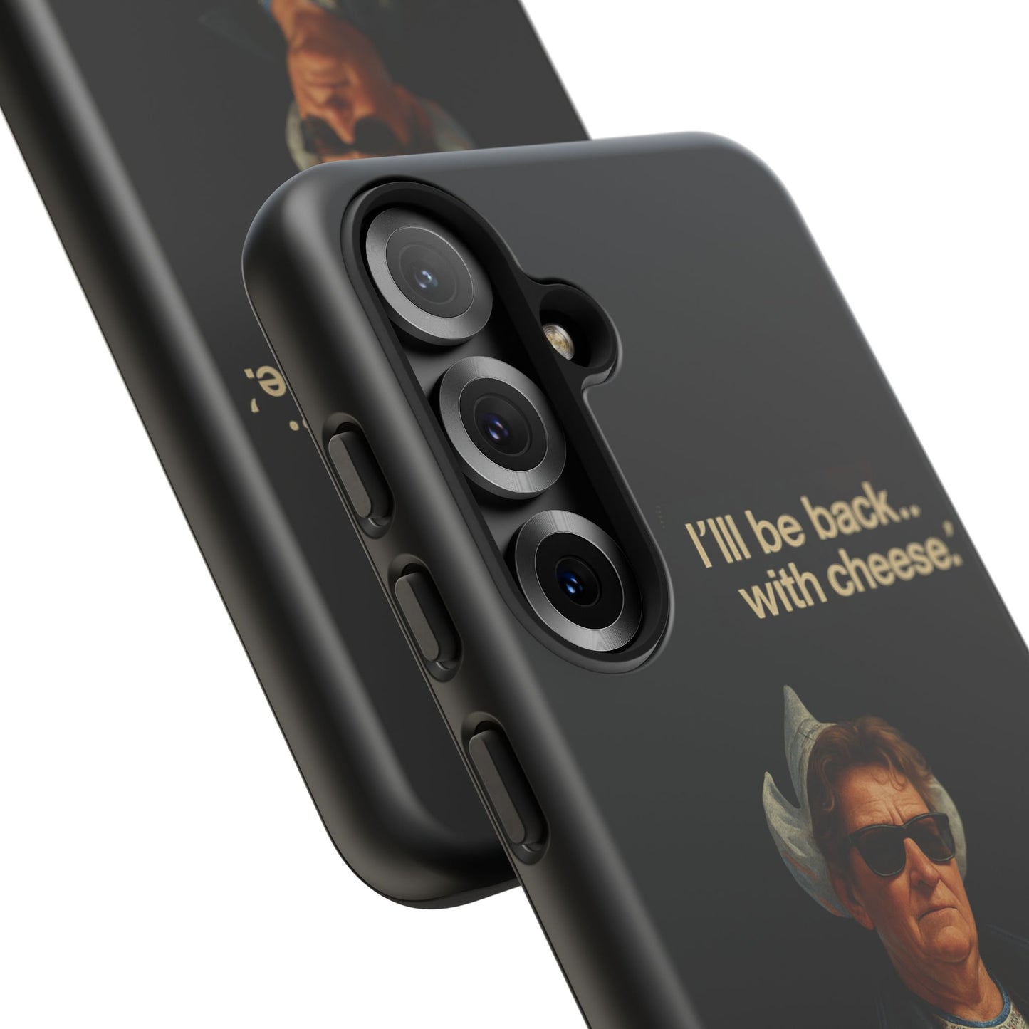 The Cheesenator Phone Case – “I’ll Be Back…With Cheese” Tough Protective Cover