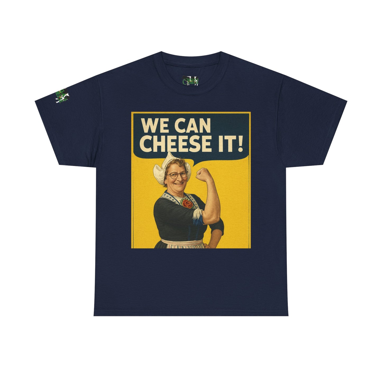 We Can Cheese It! Vintage Rosie-Inspired Cheese Lover T-Shirt