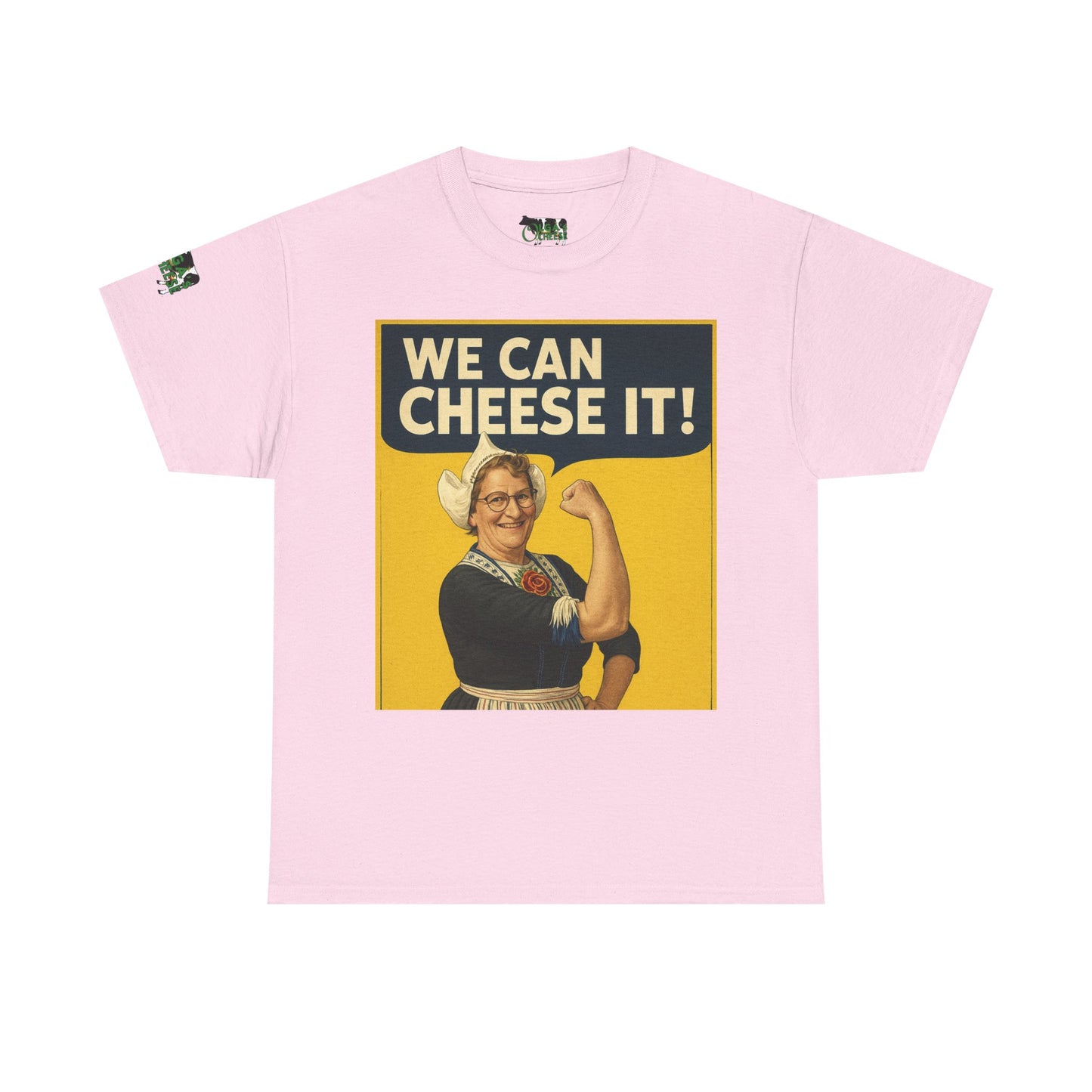 We Can Cheese It! Vintage Rosie-Inspired Cheese Lover T-Shirt