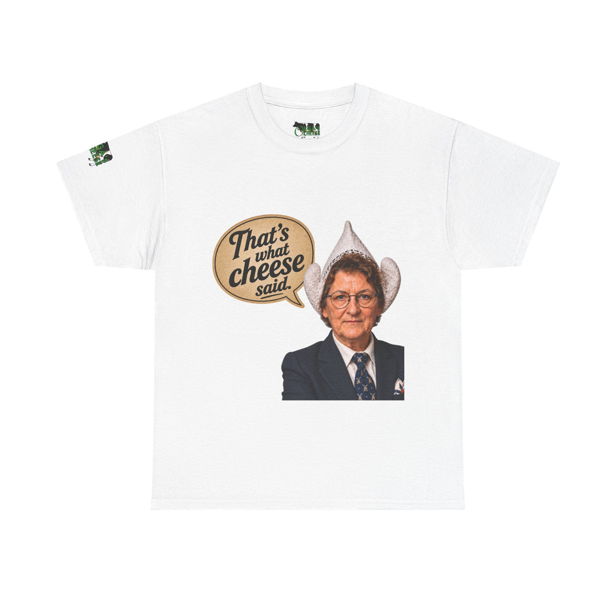 "That’s What Cheese Said" Graphic Tee — Funny Retro Cheese Quote T‑Shirt