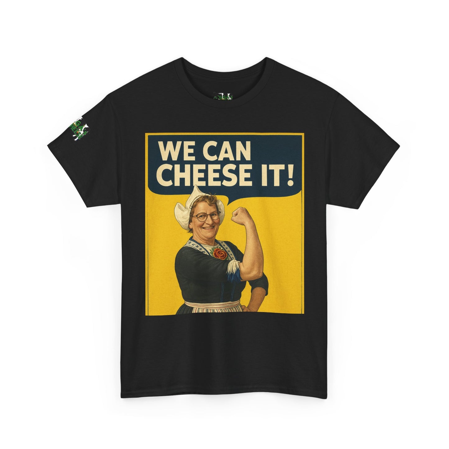 We Can Cheese It! Vintage Rosie-Inspired Cheese Lover T-Shirt