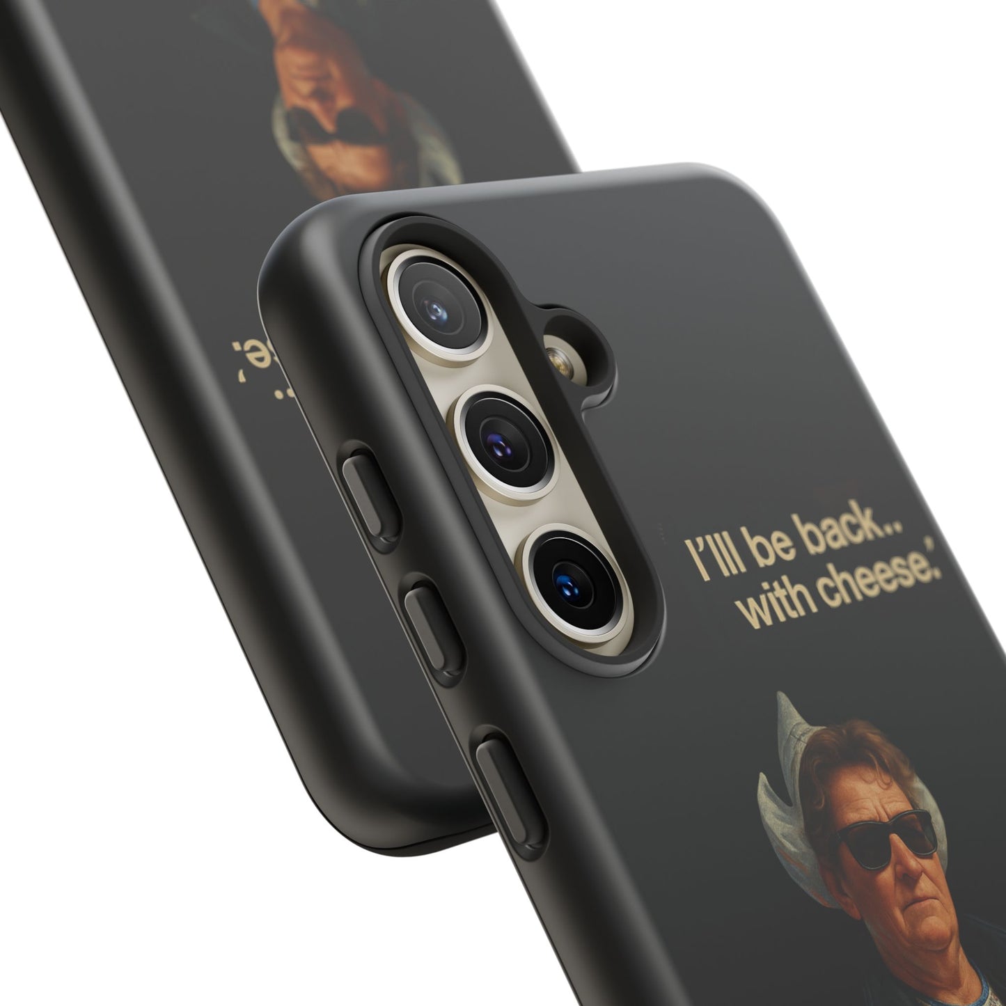 The Cheesenator Phone Case – “I’ll Be Back…With Cheese” Tough Protective Cover