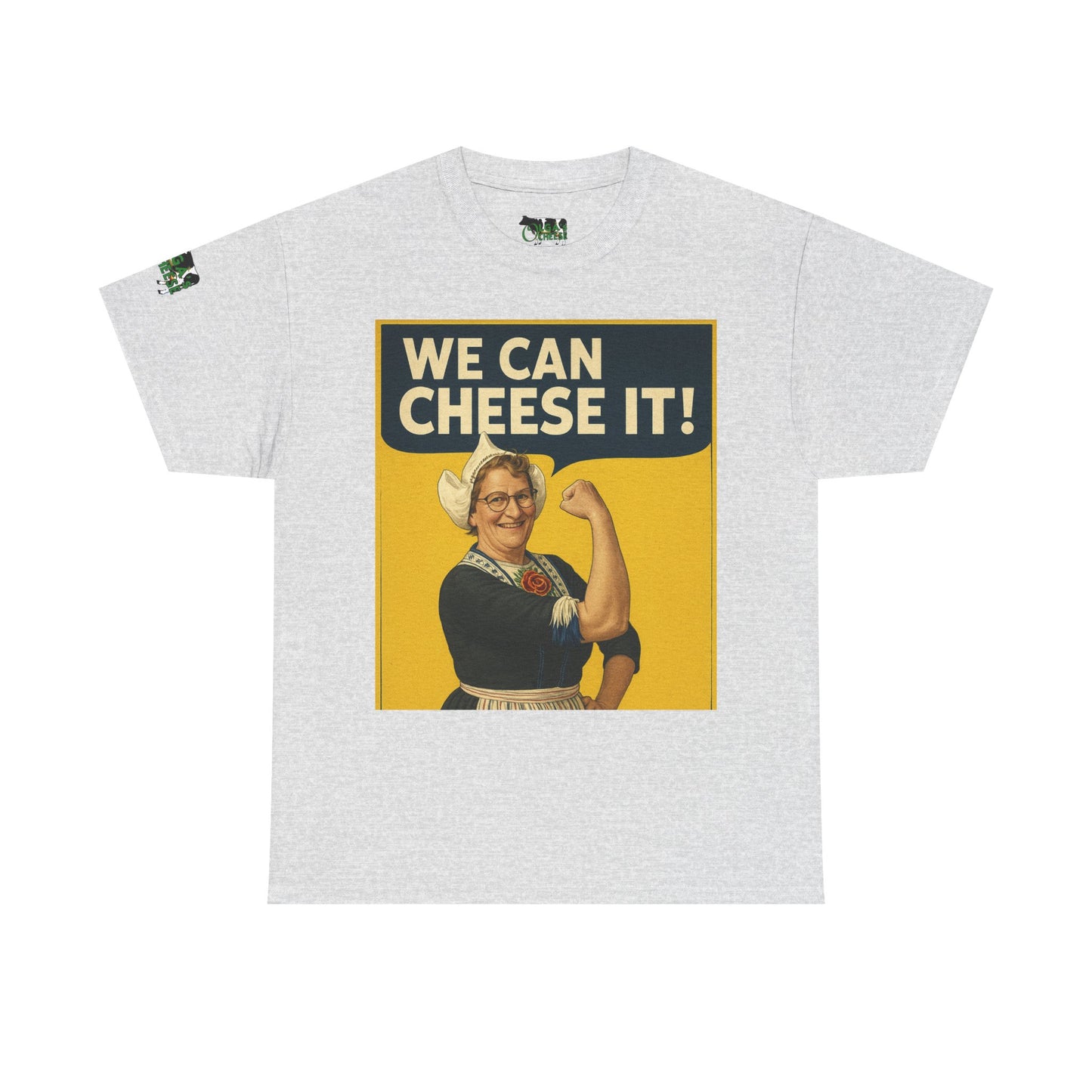 We Can Cheese It! Vintage Rosie-Inspired Cheese Lover T-Shirt