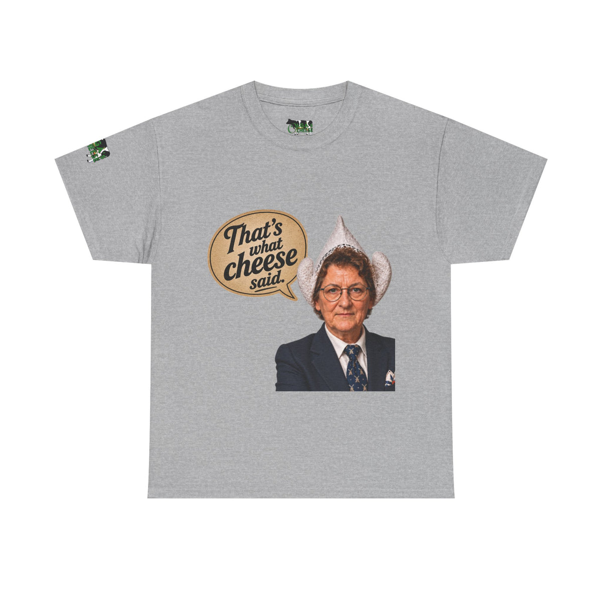 "That’s What Cheese Said" Graphic Tee — Funny Retro Cheese Quote T‑Shirt