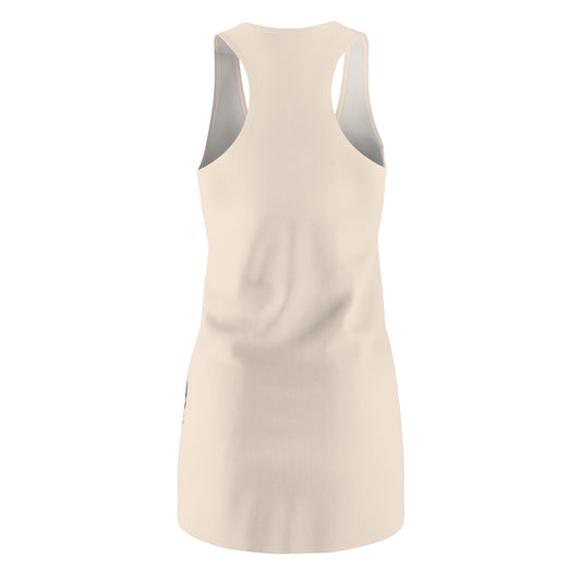 Devil Wears Gouda Racerback Dress — Novelty Cheese Lover Graphic Dress