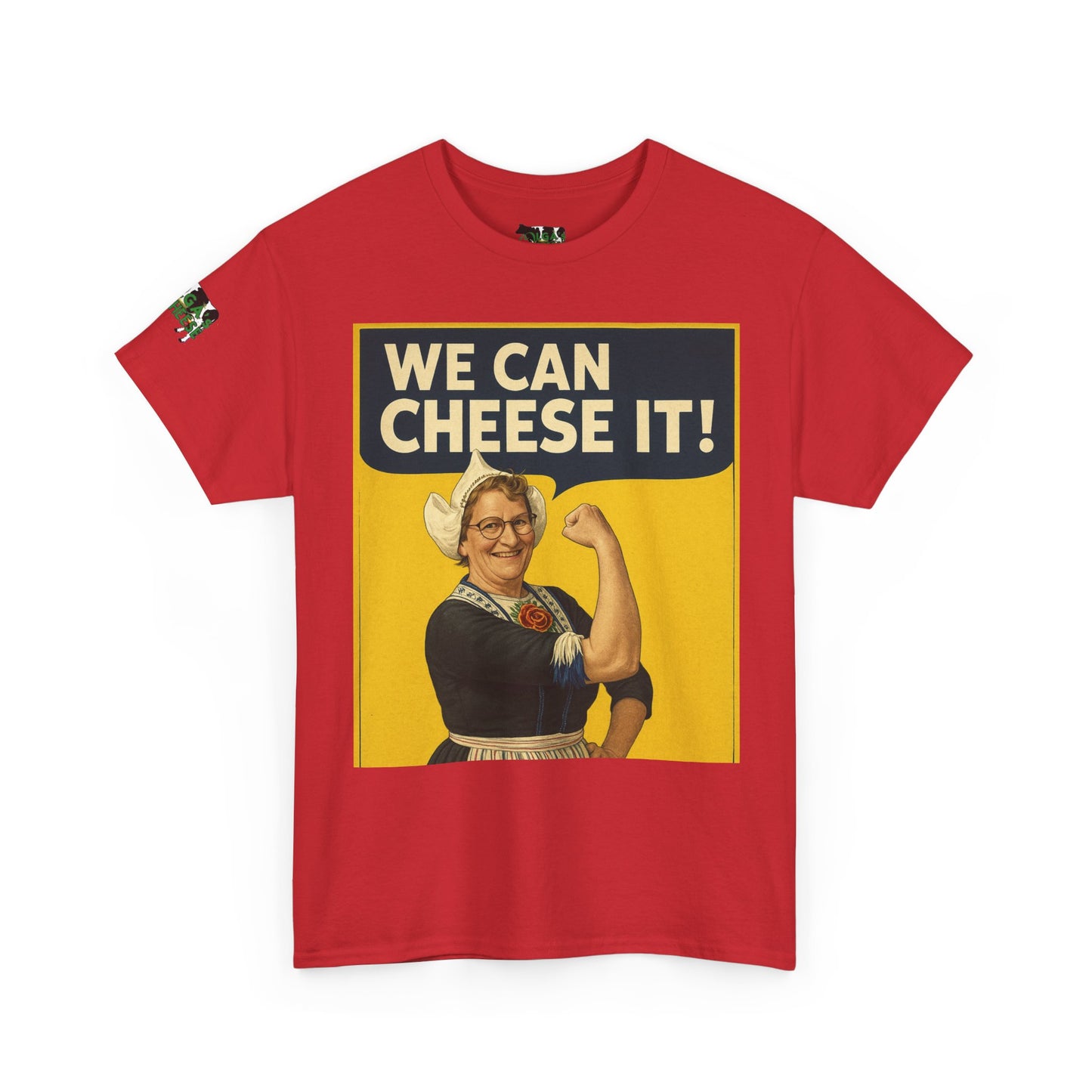 We Can Cheese It! Vintage Rosie-Inspired Cheese Lover T-Shirt