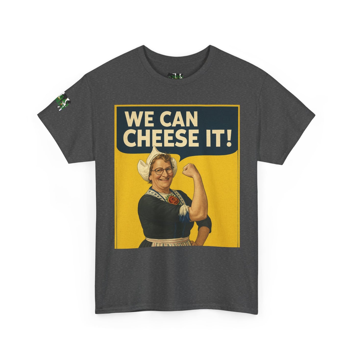 We Can Cheese It! Vintage Rosie-Inspired Cheese Lover T-Shirt