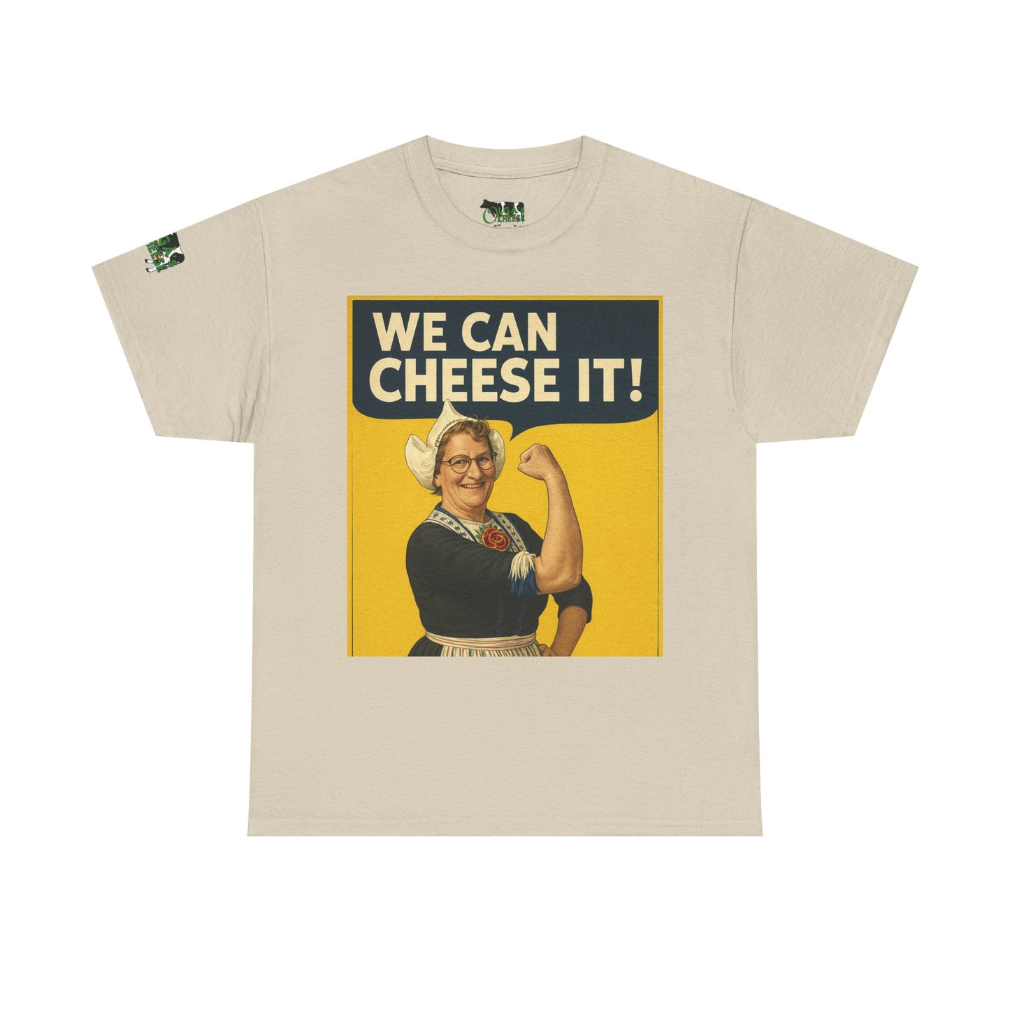 We Can Cheese It! Vintage Rosie-Inspired Cheese Lover T-Shirt