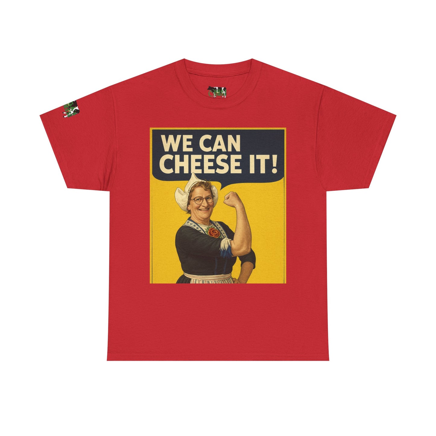 We Can Cheese It! Vintage Rosie-Inspired Cheese Lover T-Shirt