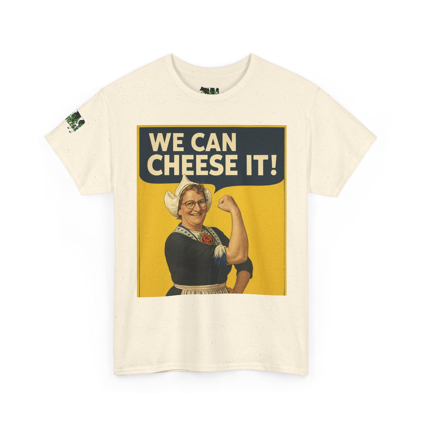 We Can Cheese It! Vintage Rosie-Inspired Cheese Lover T-Shirt