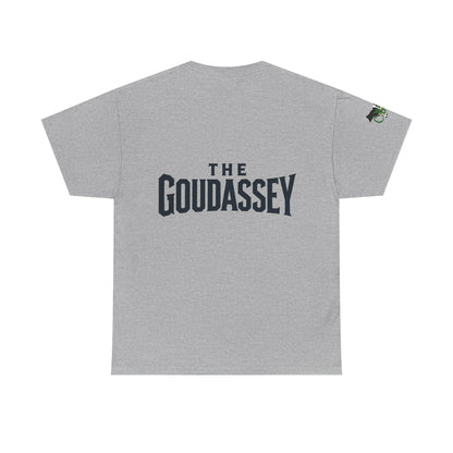 Viking Cheese Warrior T-Shirt — “The Goudassey” Graphic Tee