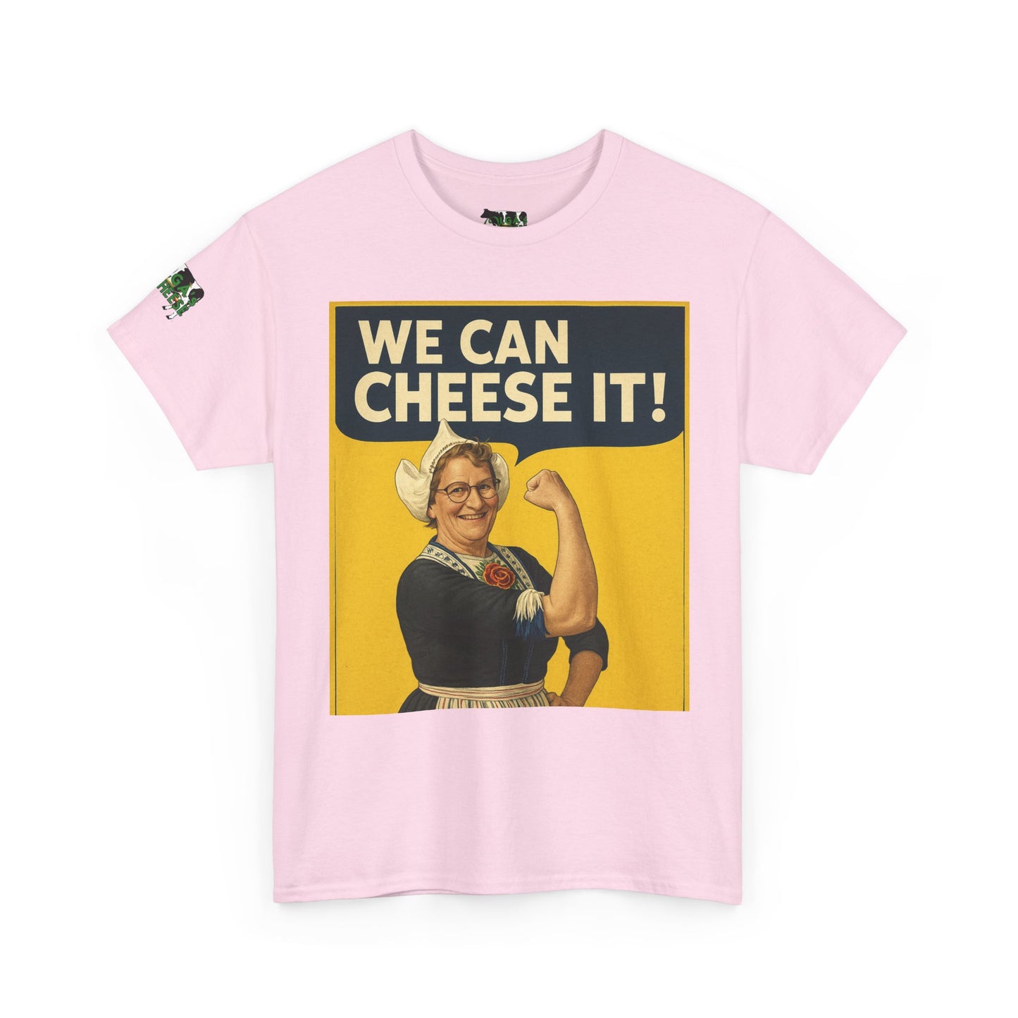 We Can Cheese It! Vintage Rosie-Inspired Cheese Lover T-Shirt