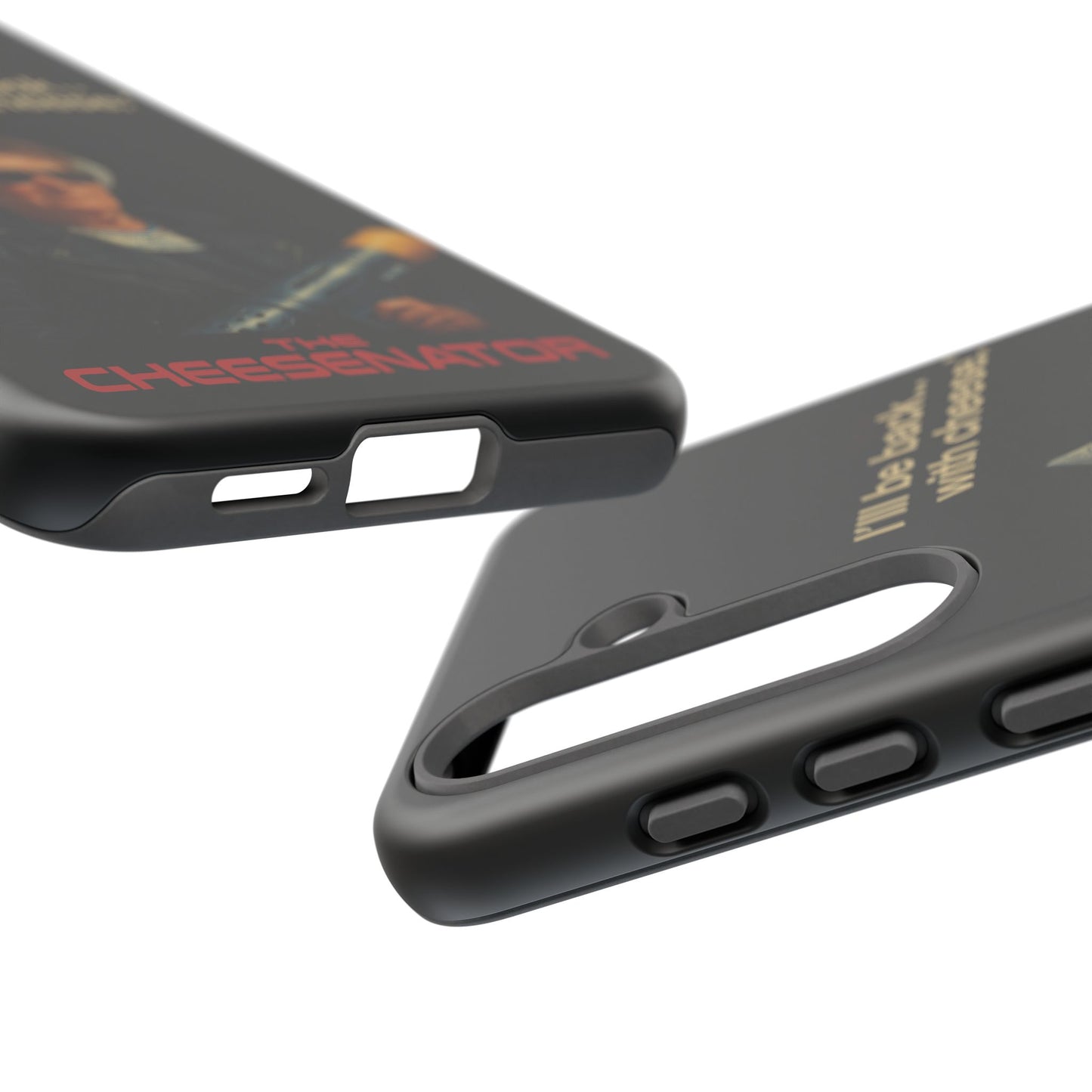 The Cheesenator Phone Case – “I’ll Be Back…With Cheese” Tough Protective Cover