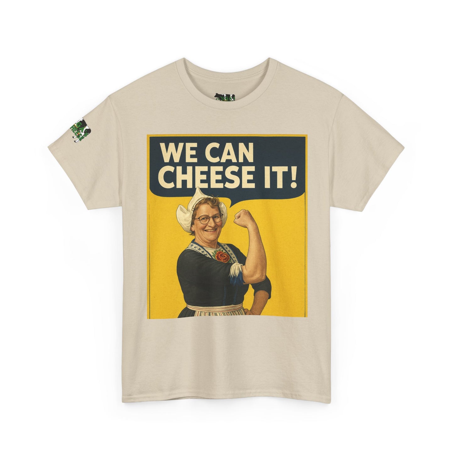We Can Cheese It! Vintage Rosie-Inspired Cheese Lover T-Shirt