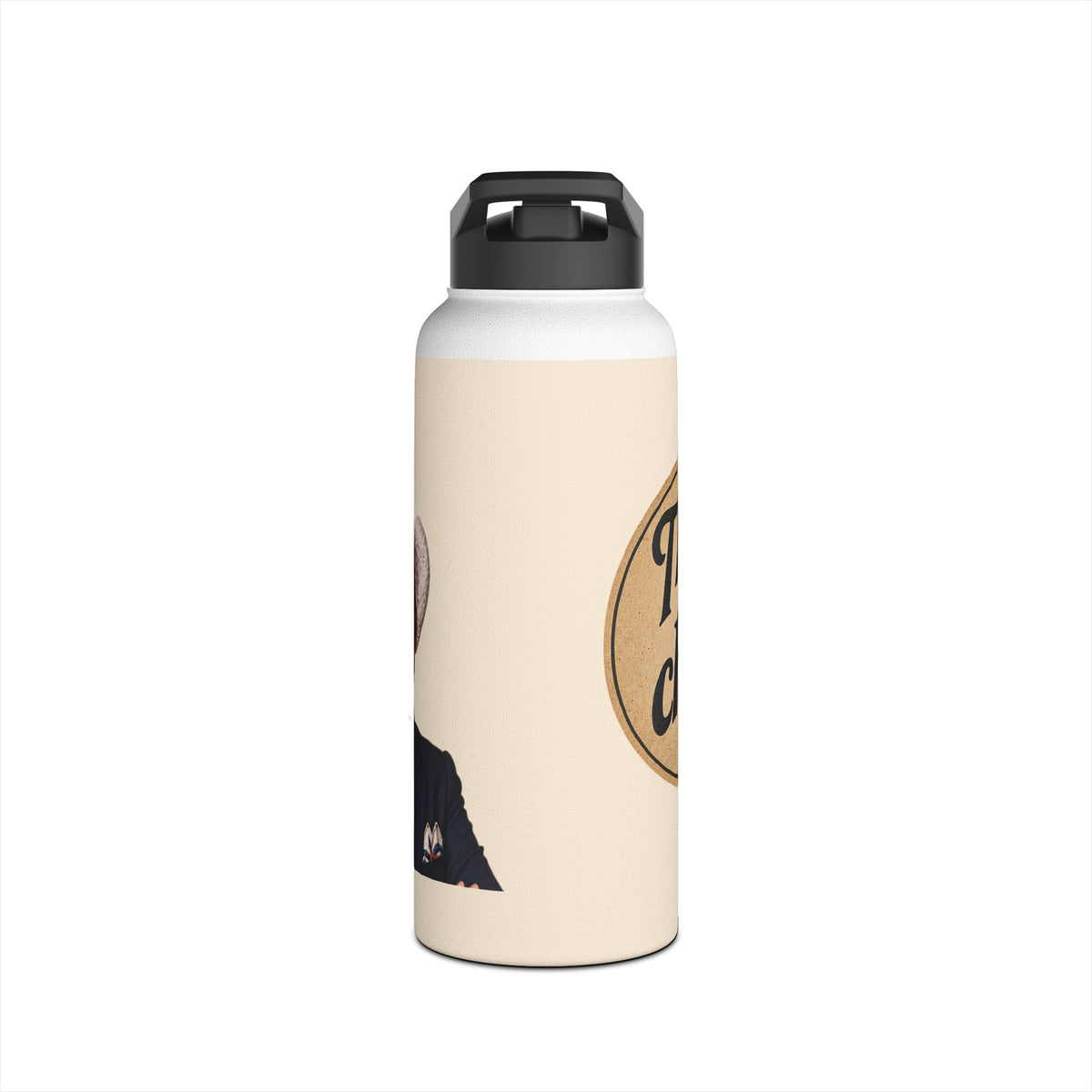Insulated Water Bottle — Retro 'That's What Cheese Said' Speech Bubble Design