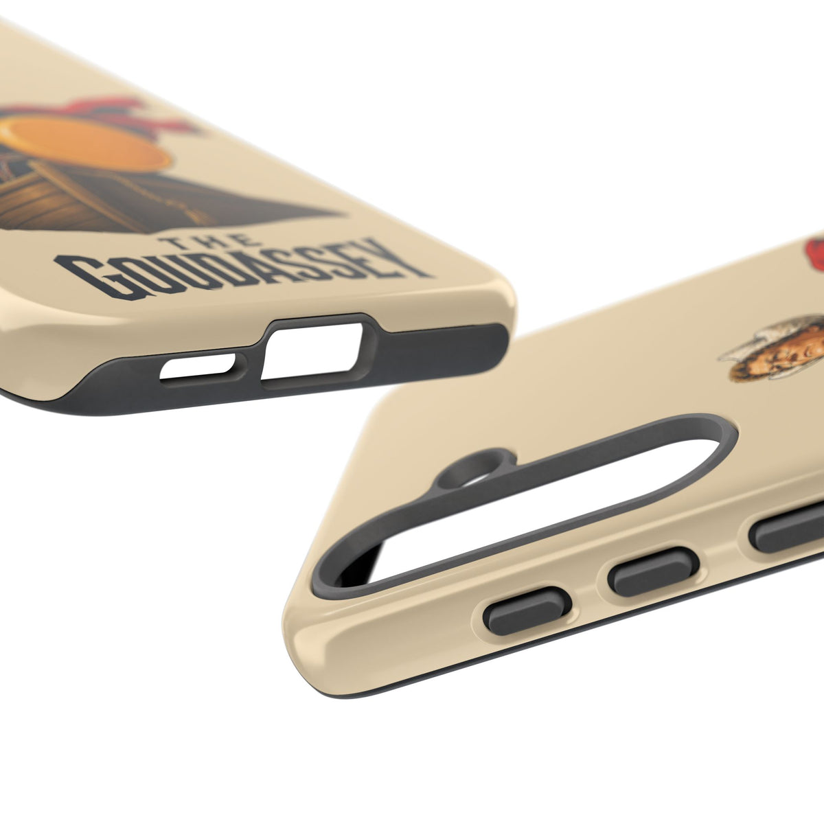 The Goudassey Phone Case — Viking Cheese Shield Design