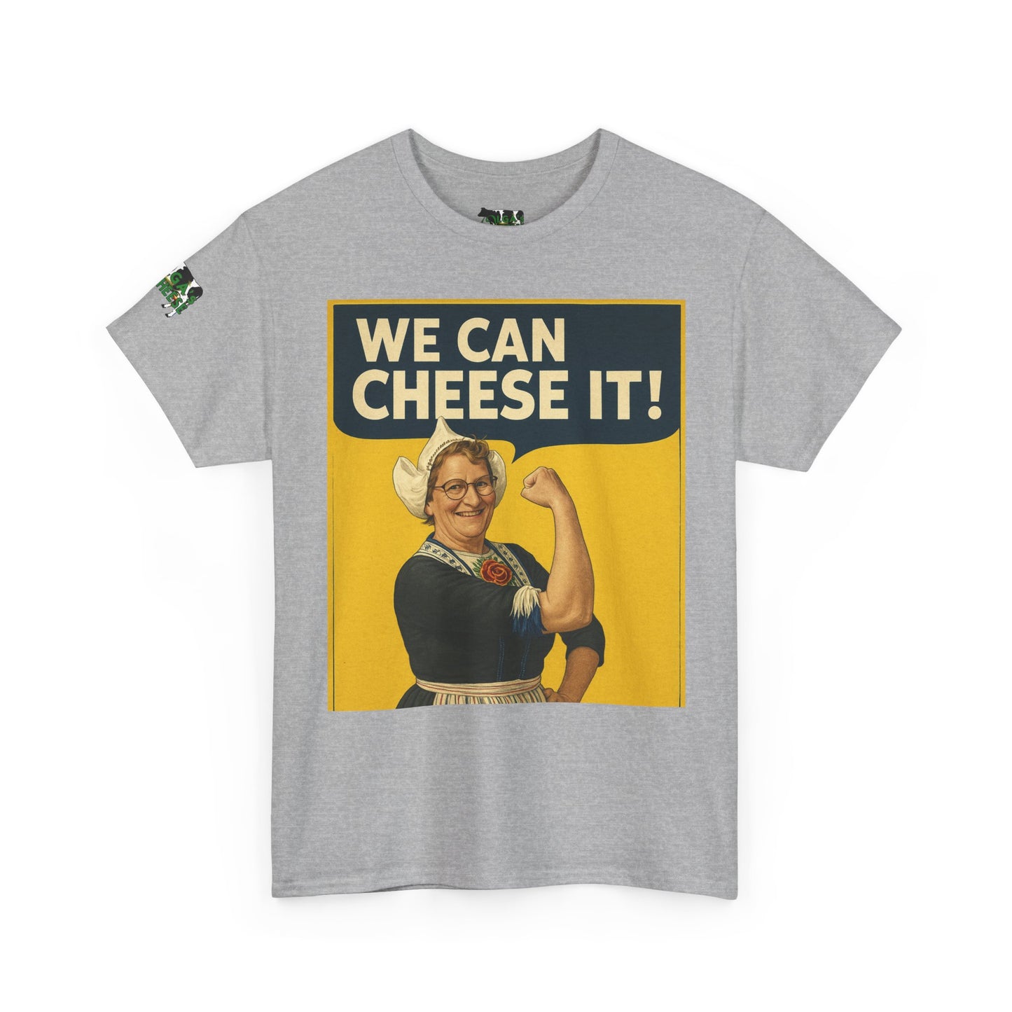 We Can Cheese It! Vintage Rosie-Inspired Cheese Lover T-Shirt