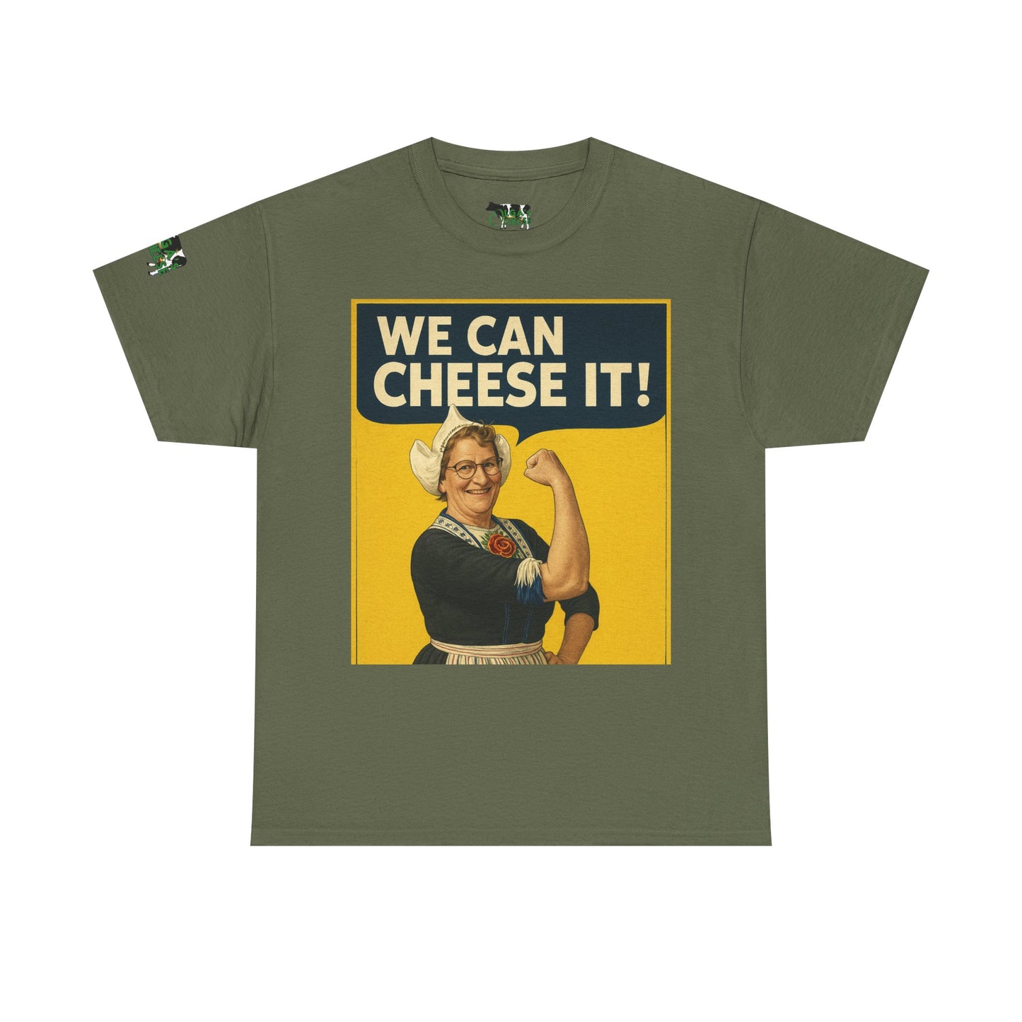We Can Cheese It! Vintage Rosie-Inspired Cheese Lover T-Shirt