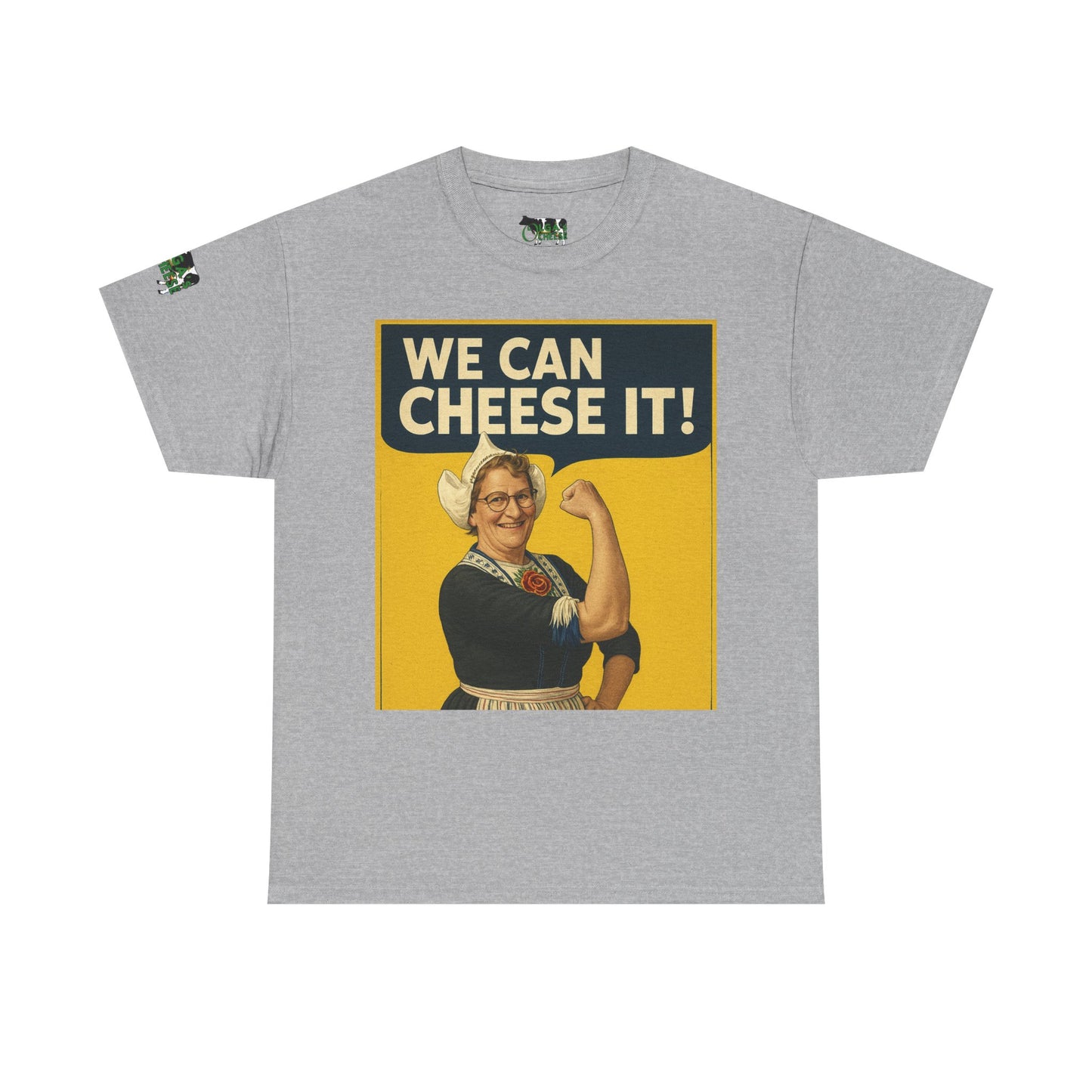 We Can Cheese It! Vintage Rosie-Inspired Cheese Lover T-Shirt