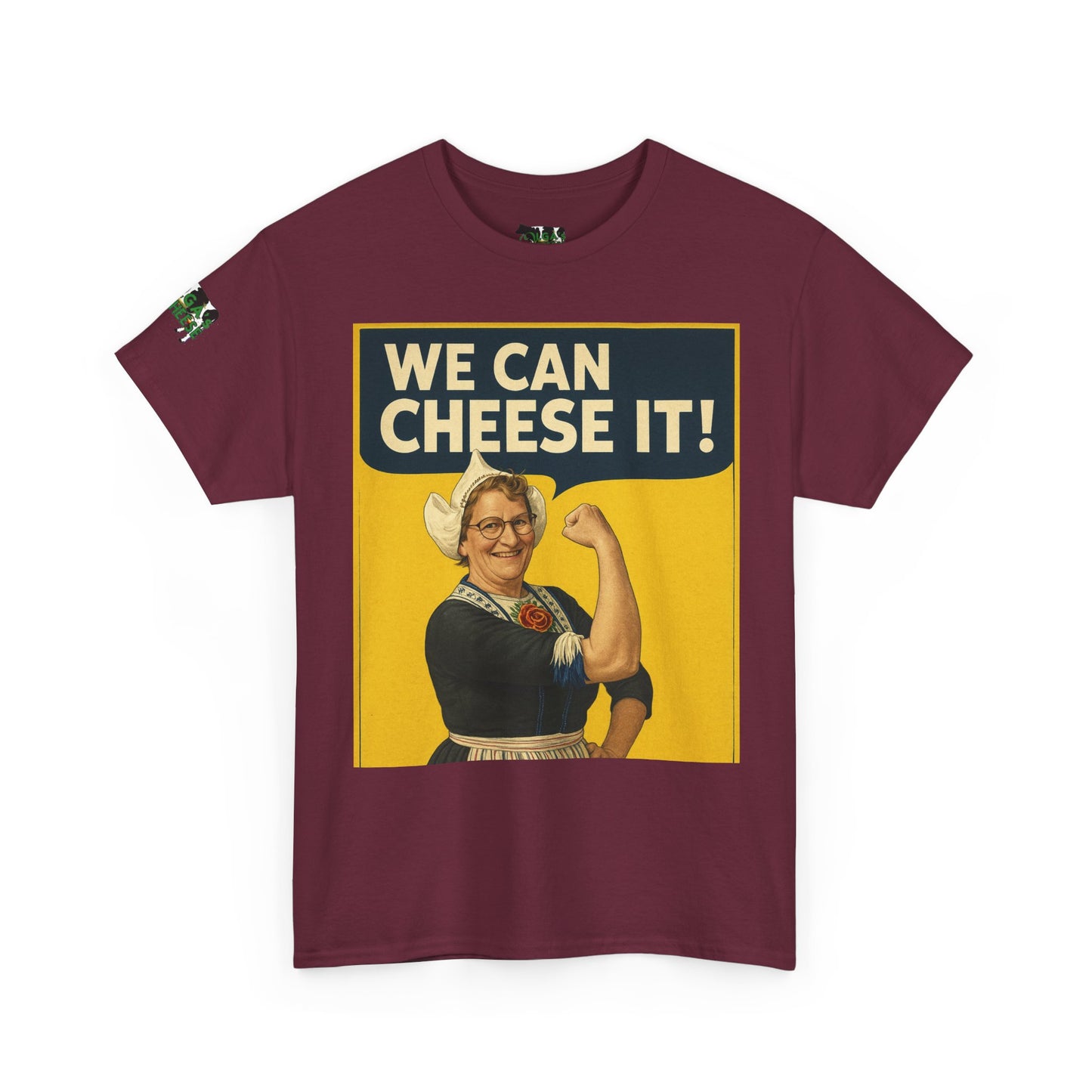 We Can Cheese It! Vintage Rosie-Inspired Cheese Lover T-Shirt