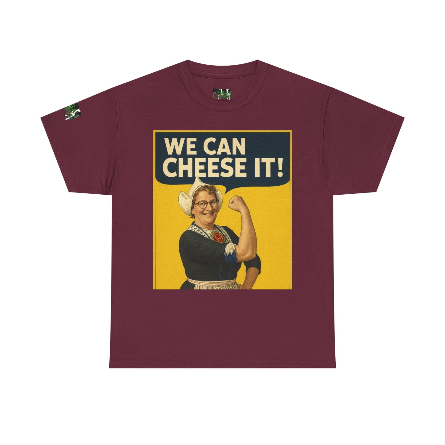 We Can Cheese It! Vintage Rosie-Inspired Cheese Lover T-Shirt