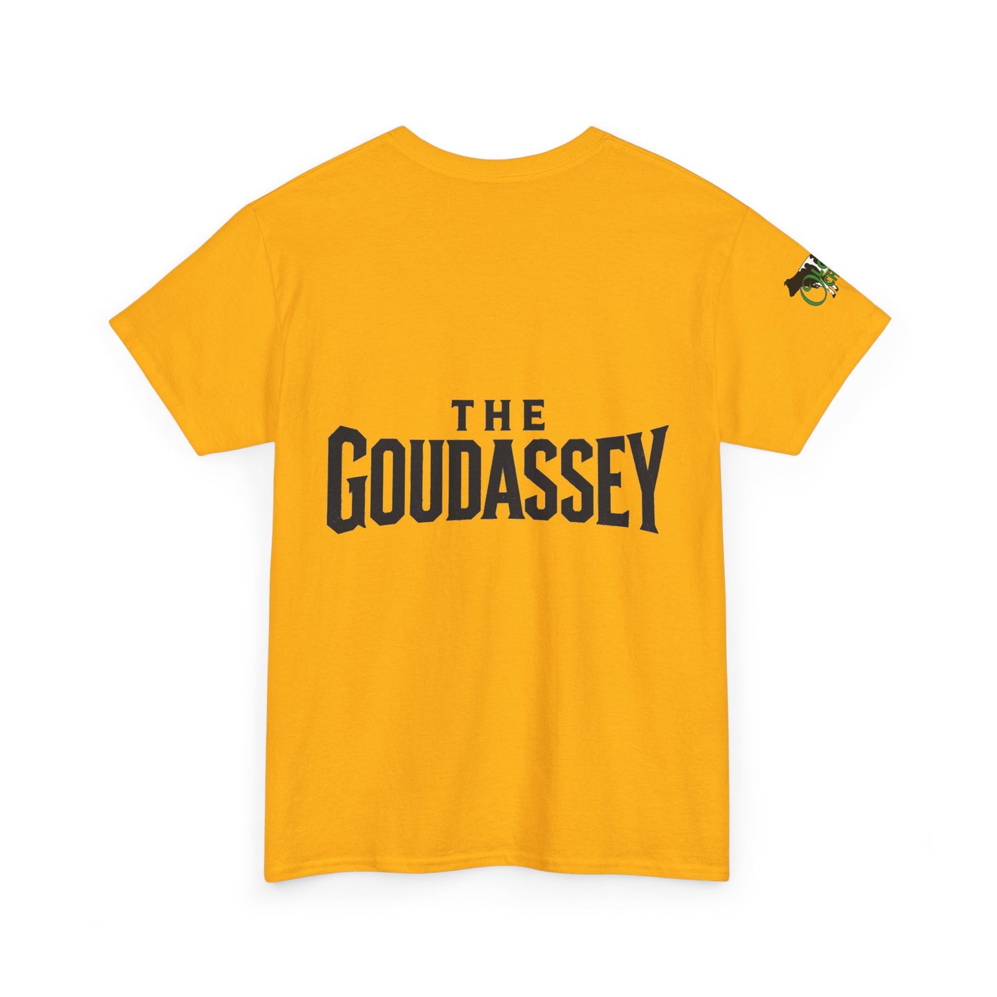 Viking Cheese Warrior T-Shirt — “The Goudassey” Graphic Tee