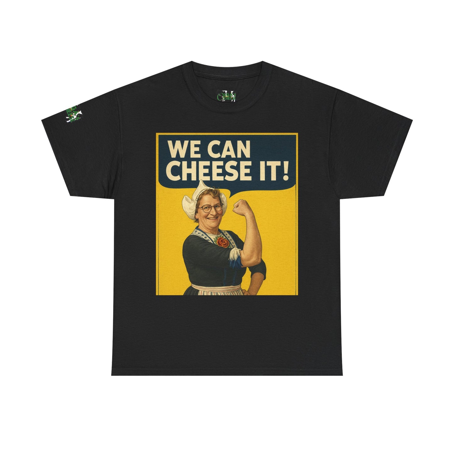 We Can Cheese It! Vintage Rosie-Inspired Cheese Lover T-Shirt