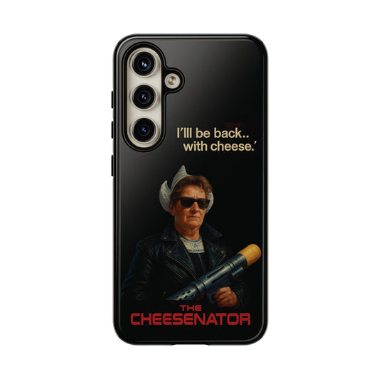 The Cheesenator Phone Case – “I’ll Be Back…With Cheese” Tough Protective Cover