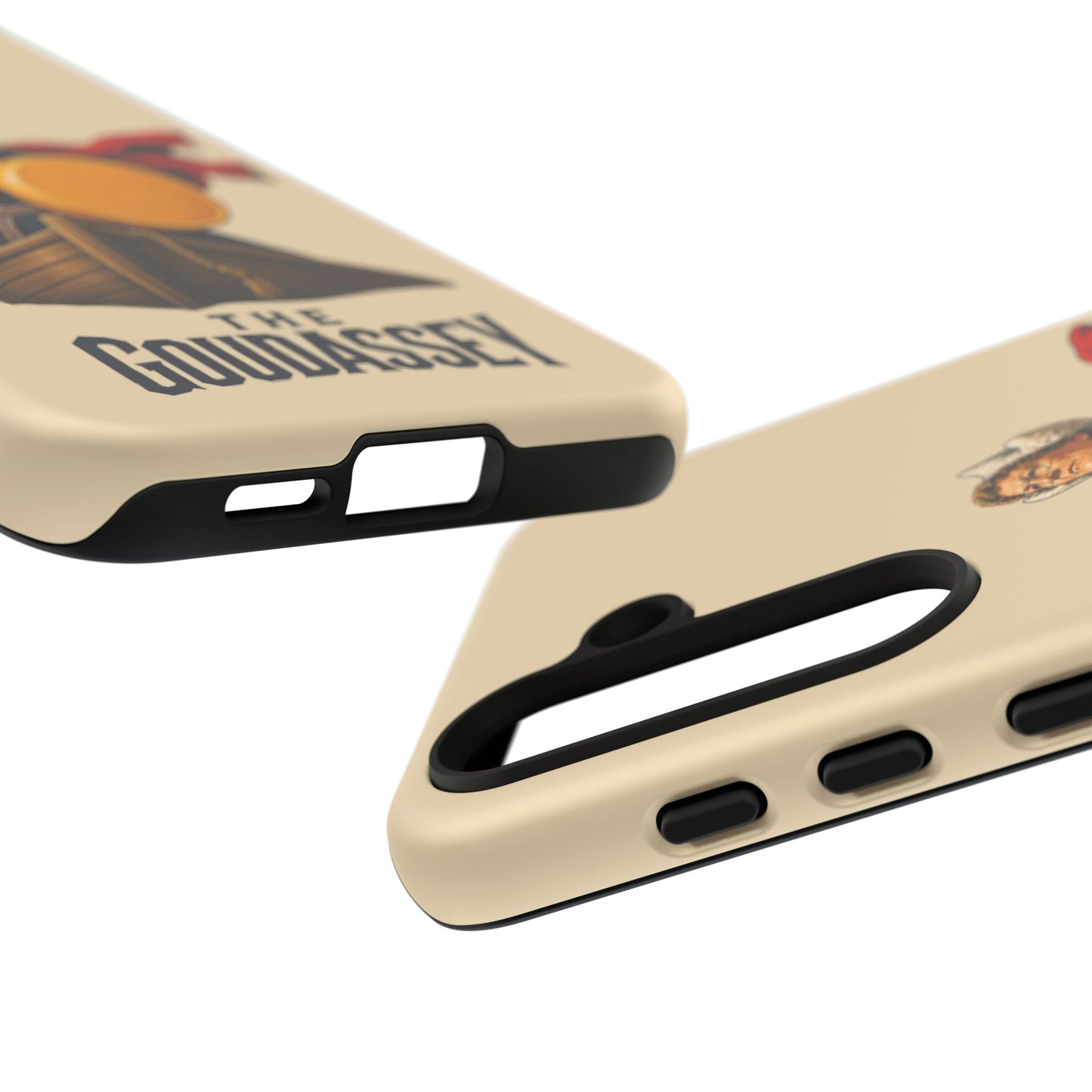 The Goudassey Phone Case — Viking Cheese Shield Design