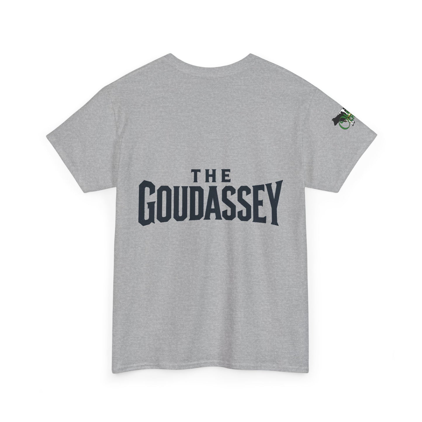 Viking Cheese Warrior T-Shirt — “The Goudassey” Graphic Tee