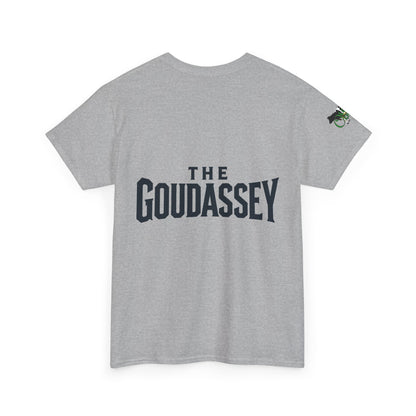 Viking Cheese Warrior T-Shirt — “The Goudassey” Graphic Tee