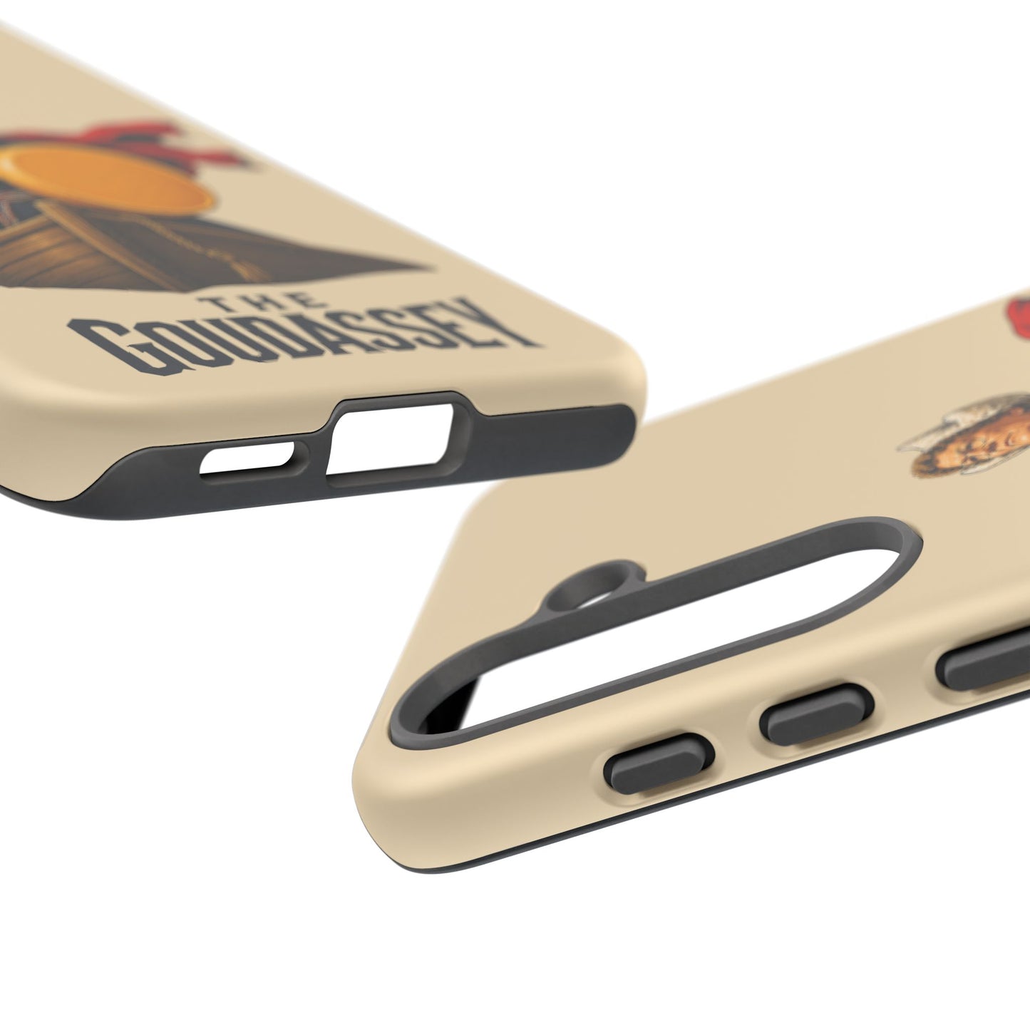 The Goudassey Phone Case — Viking Cheese Shield Design