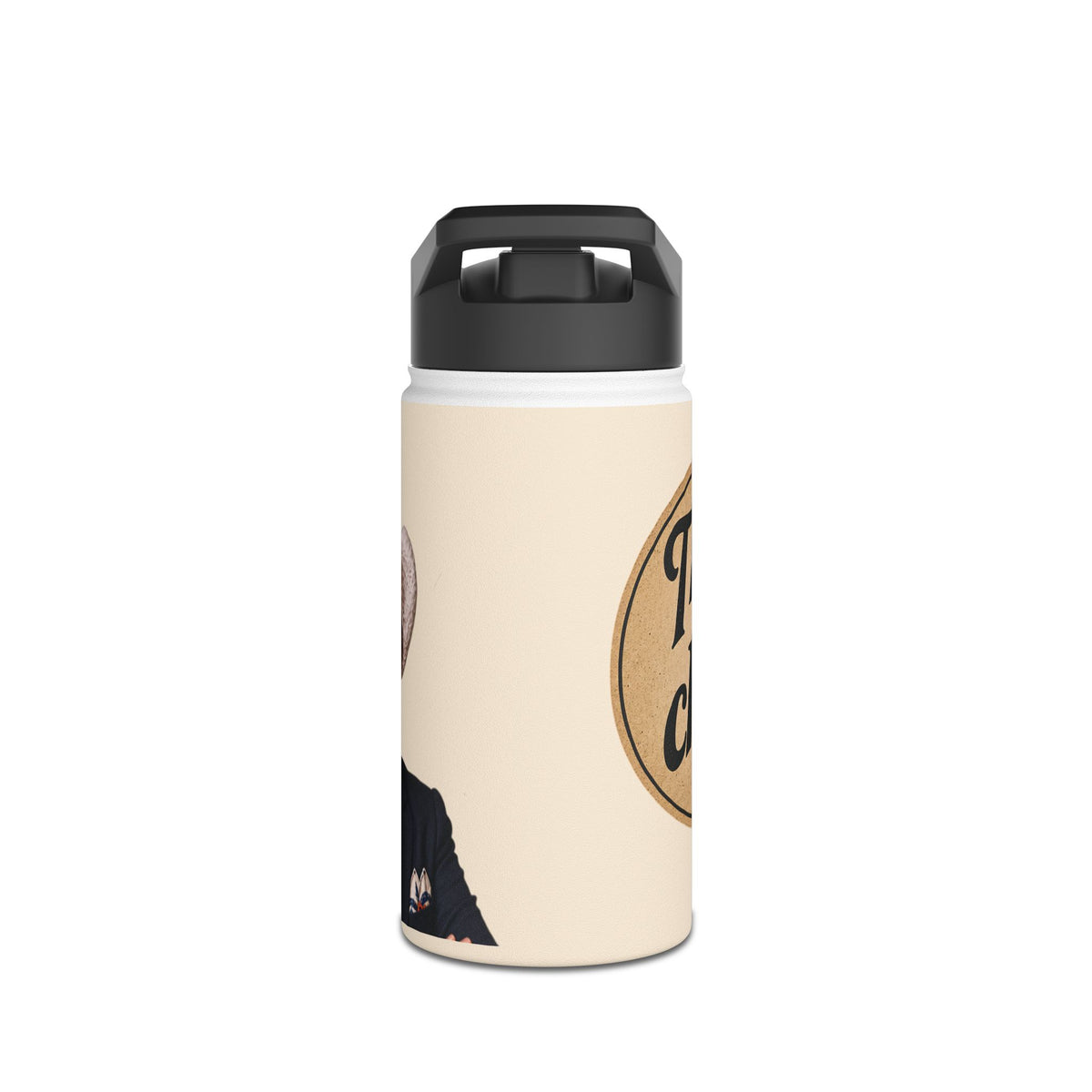 Insulated Water Bottle — Retro 'That's What Cheese Said' Speech Bubble Design