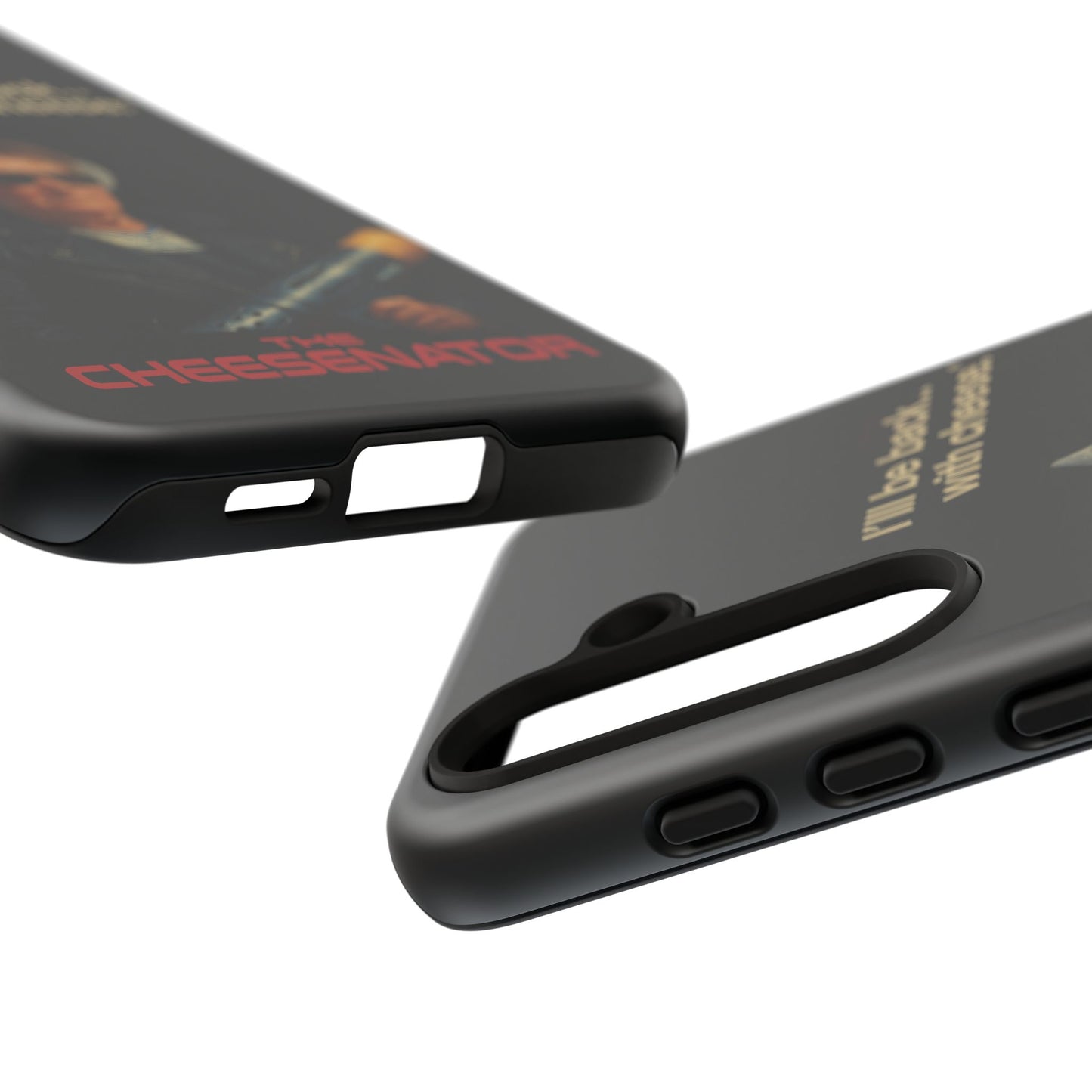 The Cheesenator Phone Case – “I’ll Be Back…With Cheese” Tough Protective Cover