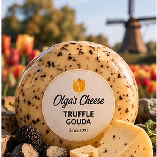 Olga's Cheese Baby Gouda Truffle hero photo