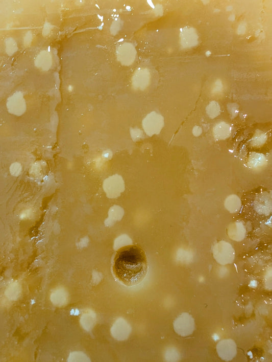 Black Label Gouda texture close-up